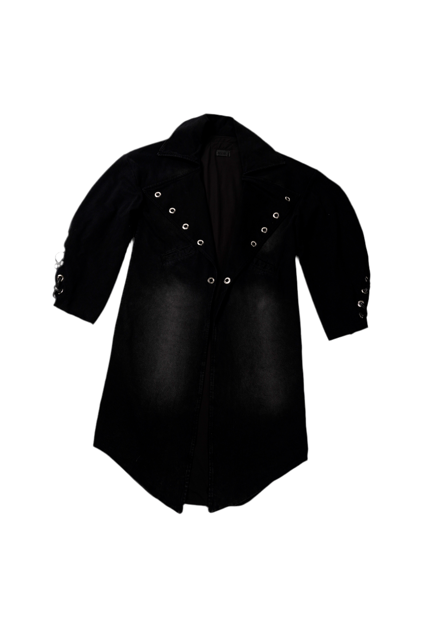 ABRIGO BLACK DENIM