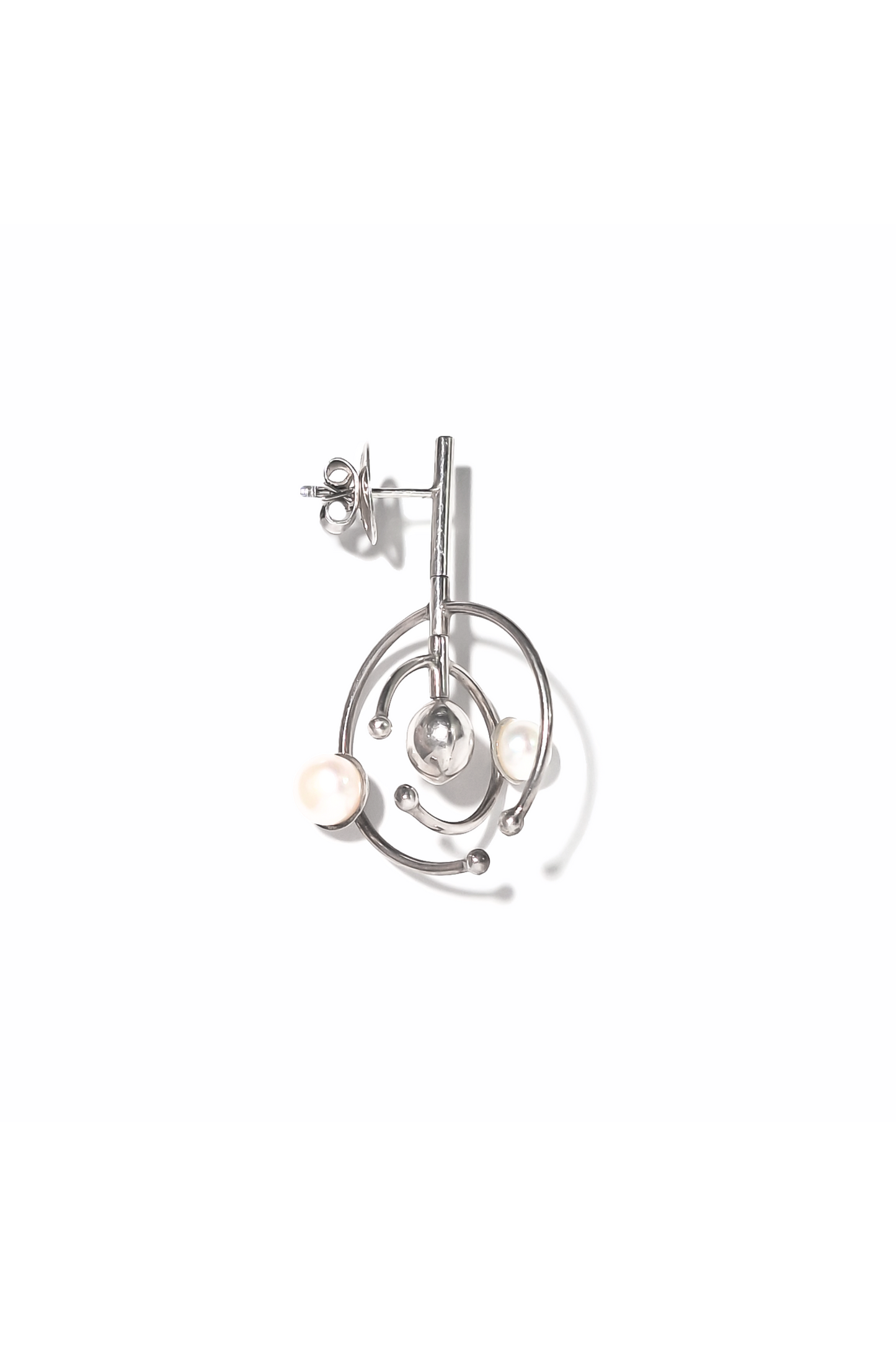 ARETE ELIPICAL CON PERLAS NATURALES