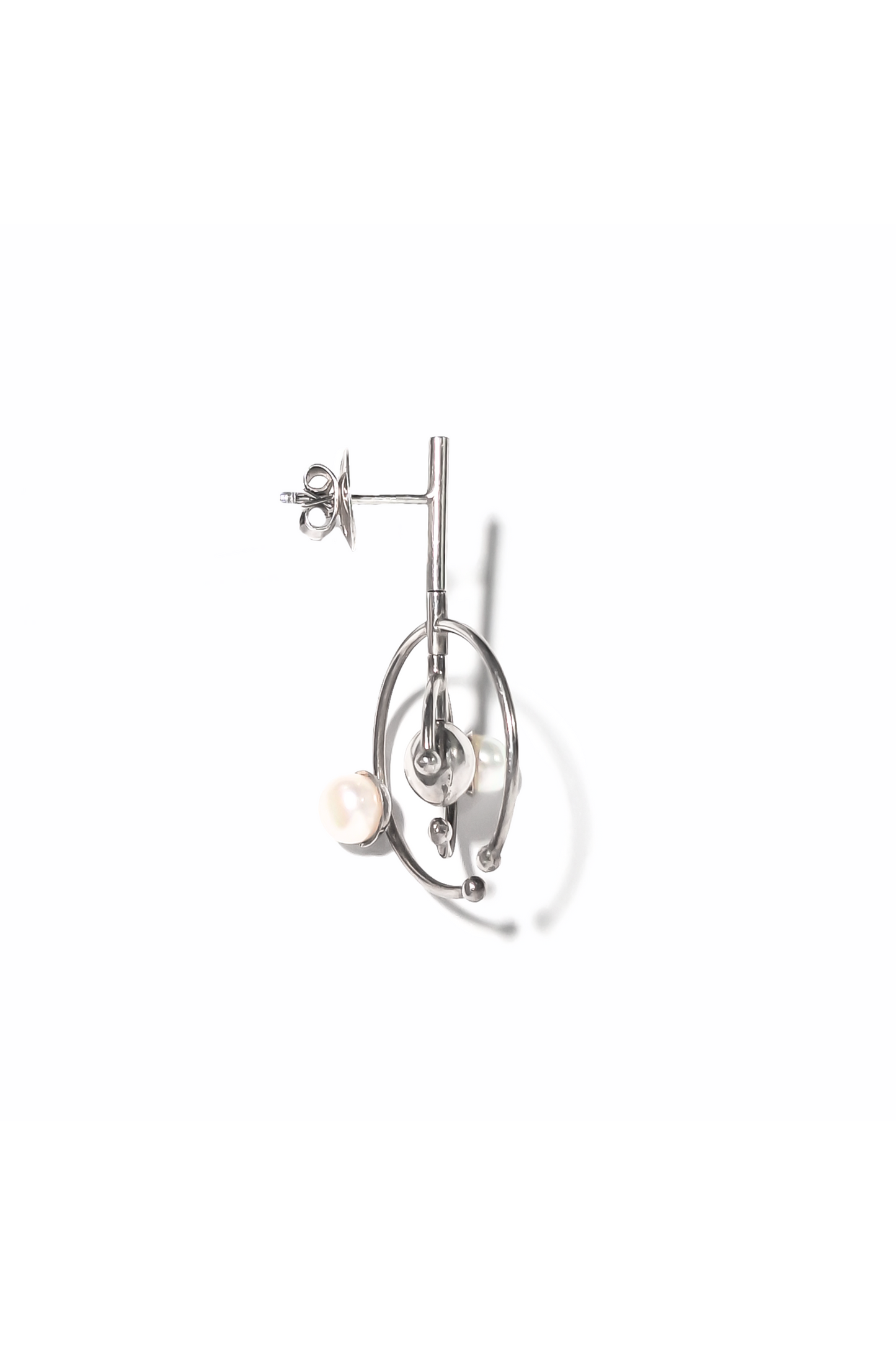 ARETE ELIPICAL CON PERLAS NATURALES