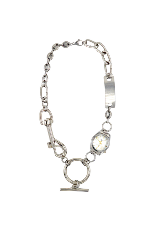 Collar Reloj Desorden