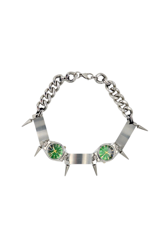 Choker Reloj Green
