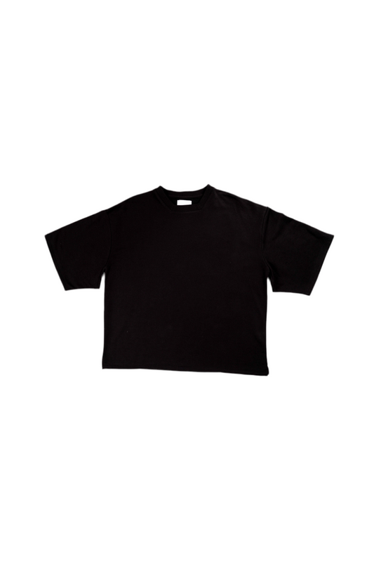 OCTOGONAL HEAVY BLACK T
