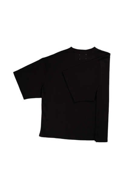 OCTOGONAL HEAVY BLACK T