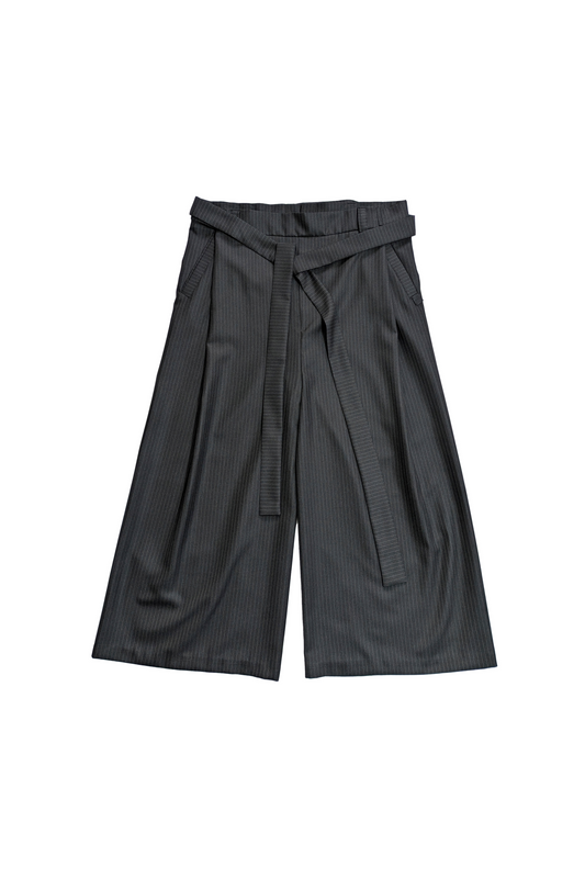 PANTALON GRIS RAYAS